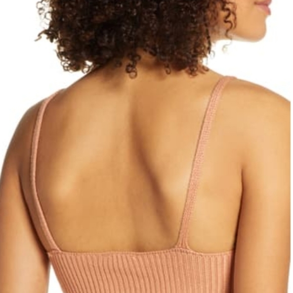 Free People crochet cropped top bralette - Picture 3 of 9